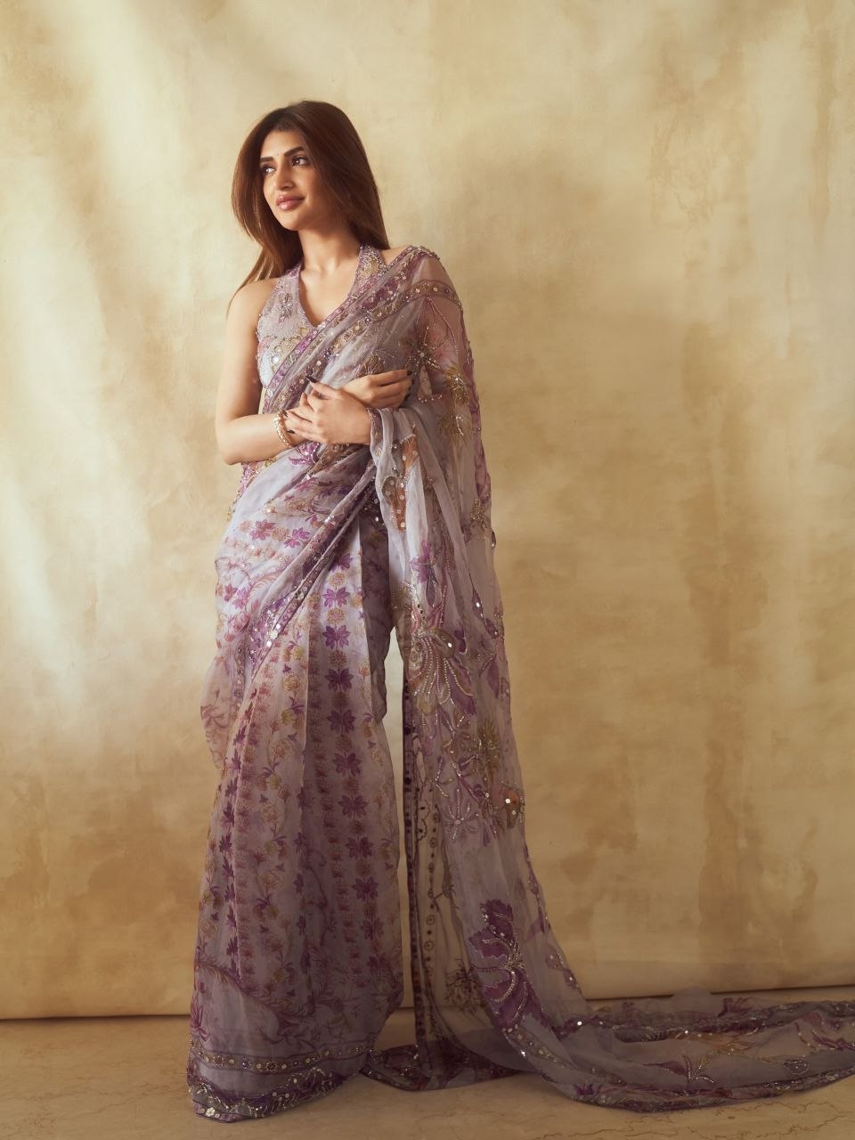 Elegant Soft Tabby Silk Saree for Women