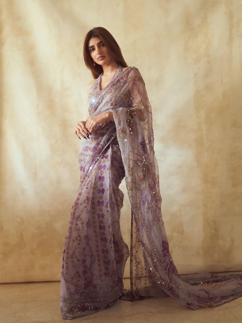 Elegant Soft Tabby Silk Saree for Women